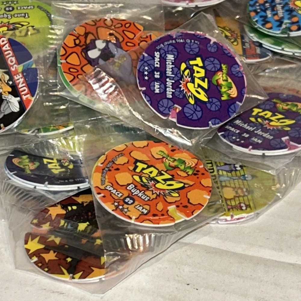 300 Space Jam Michael Jordan Tazo 1996 Warner‎ Bros Pog Cap Lot